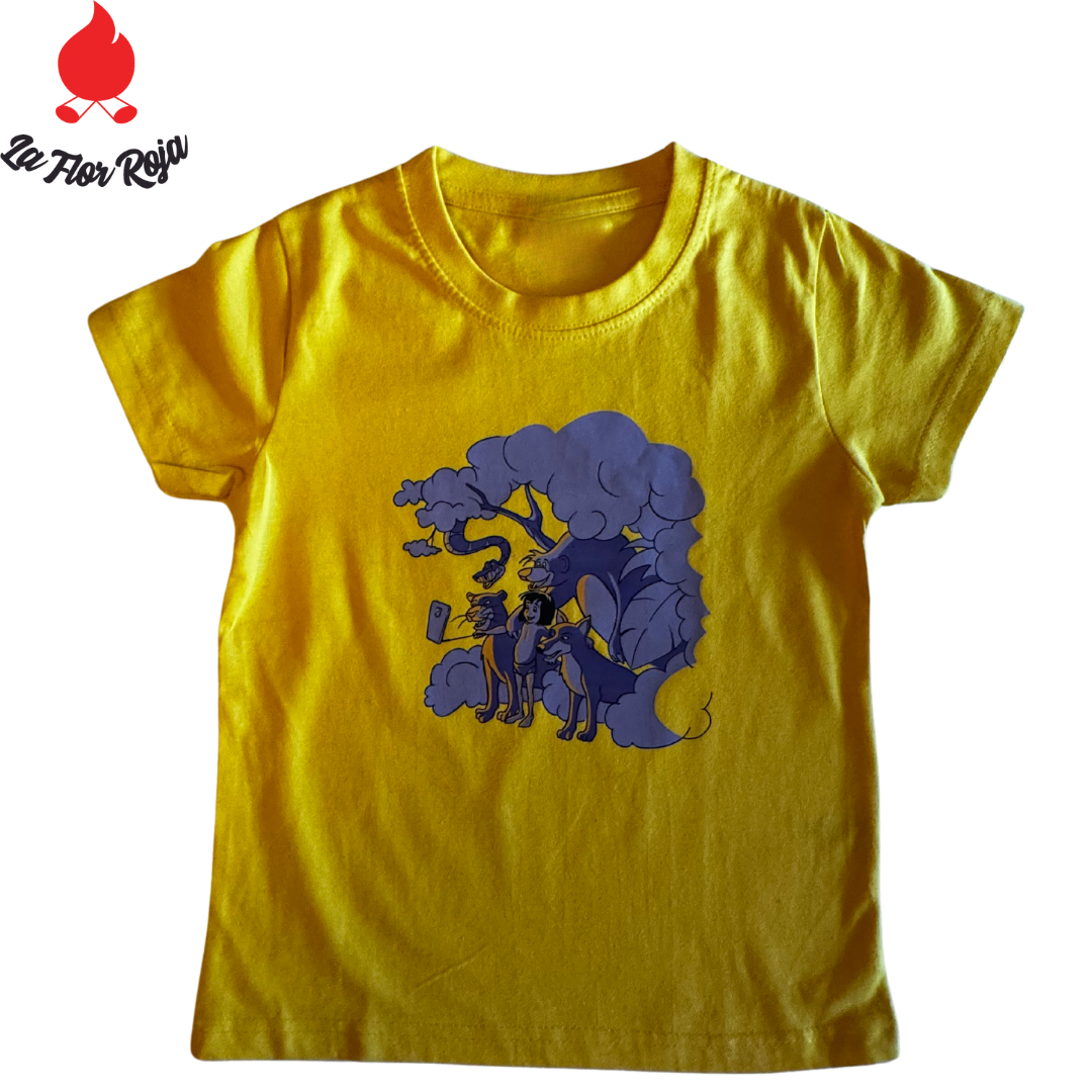 Camiseta Selfie el Libro de la Selva