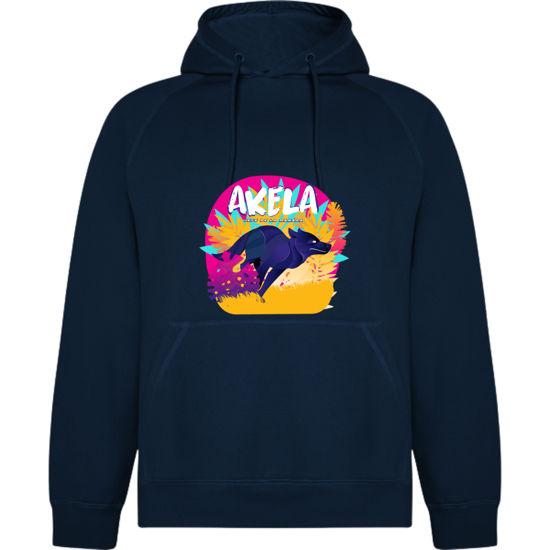 Sudadera con Capucha Akela color