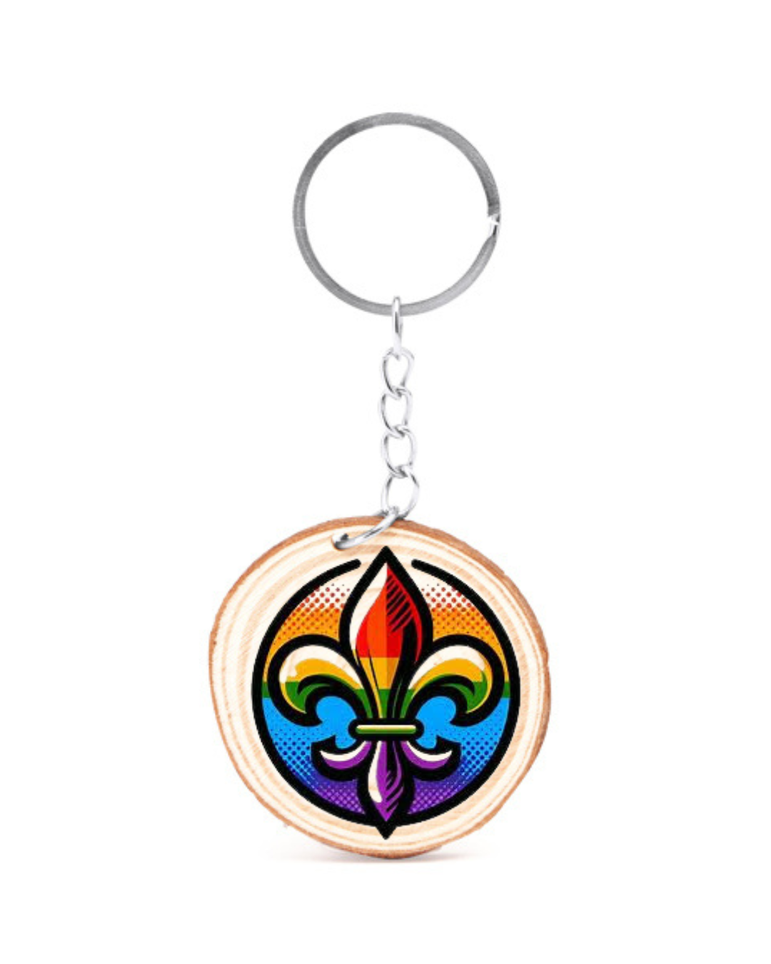 Llavero FLor de Lis
