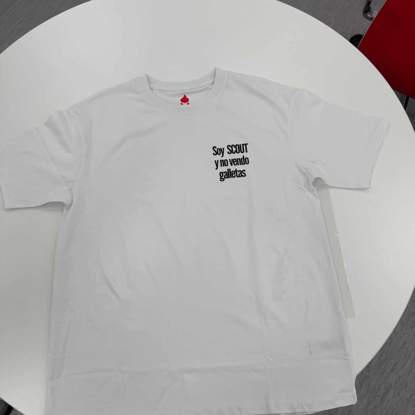 Camiseta Soy Scout y no vendo galletas