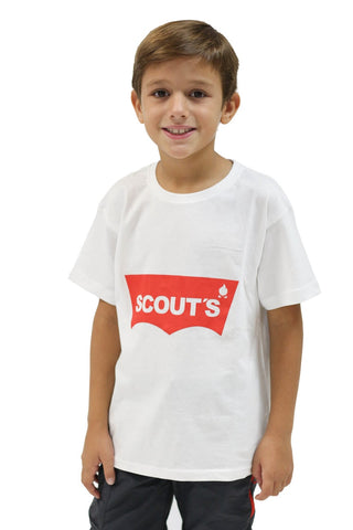 Camiseta Scout's Levis blanca