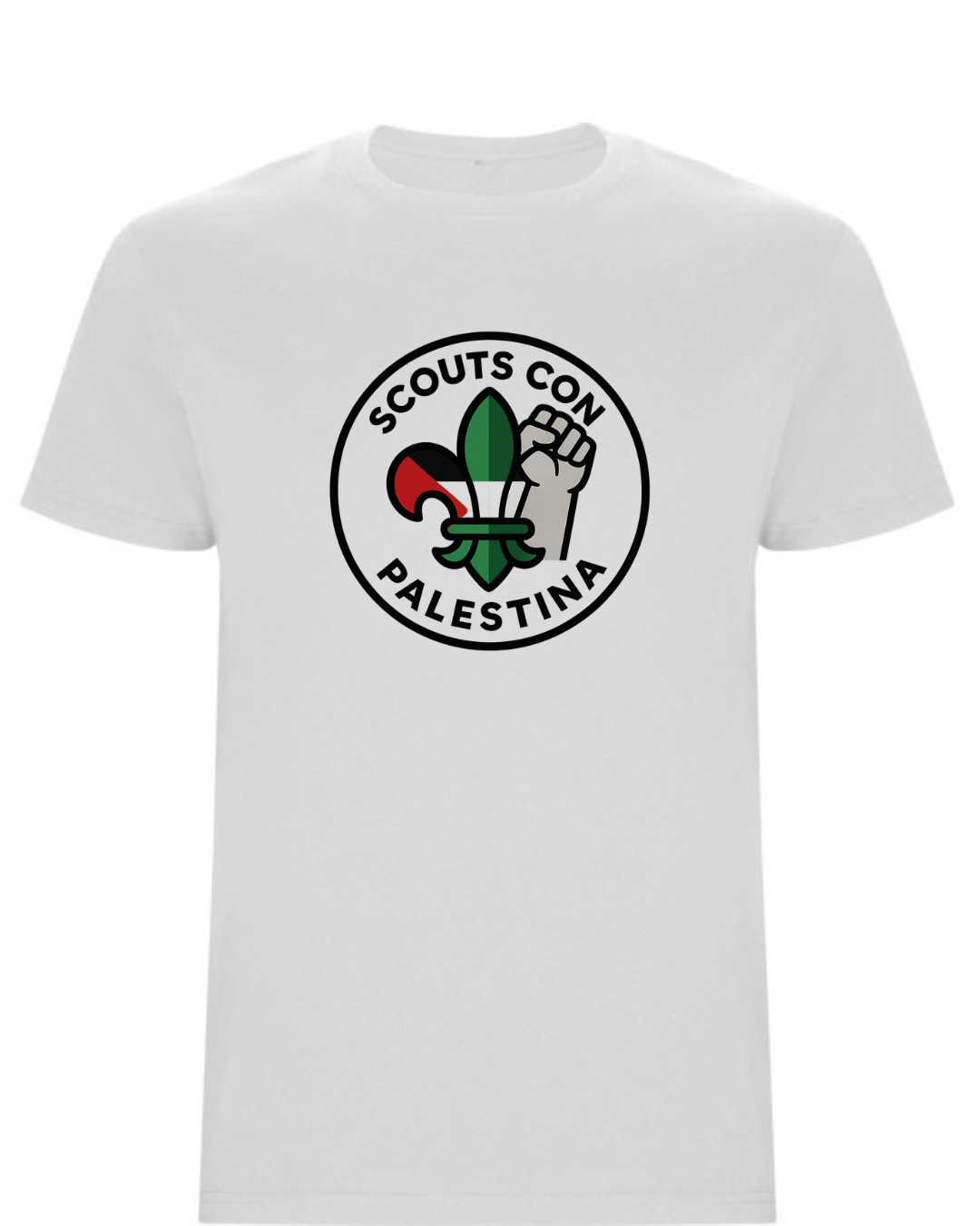 Camiseta Scout con Palestina