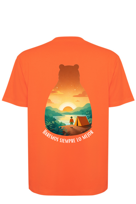 Camiseta Baloo atardecer Haremos siempre lo mejor