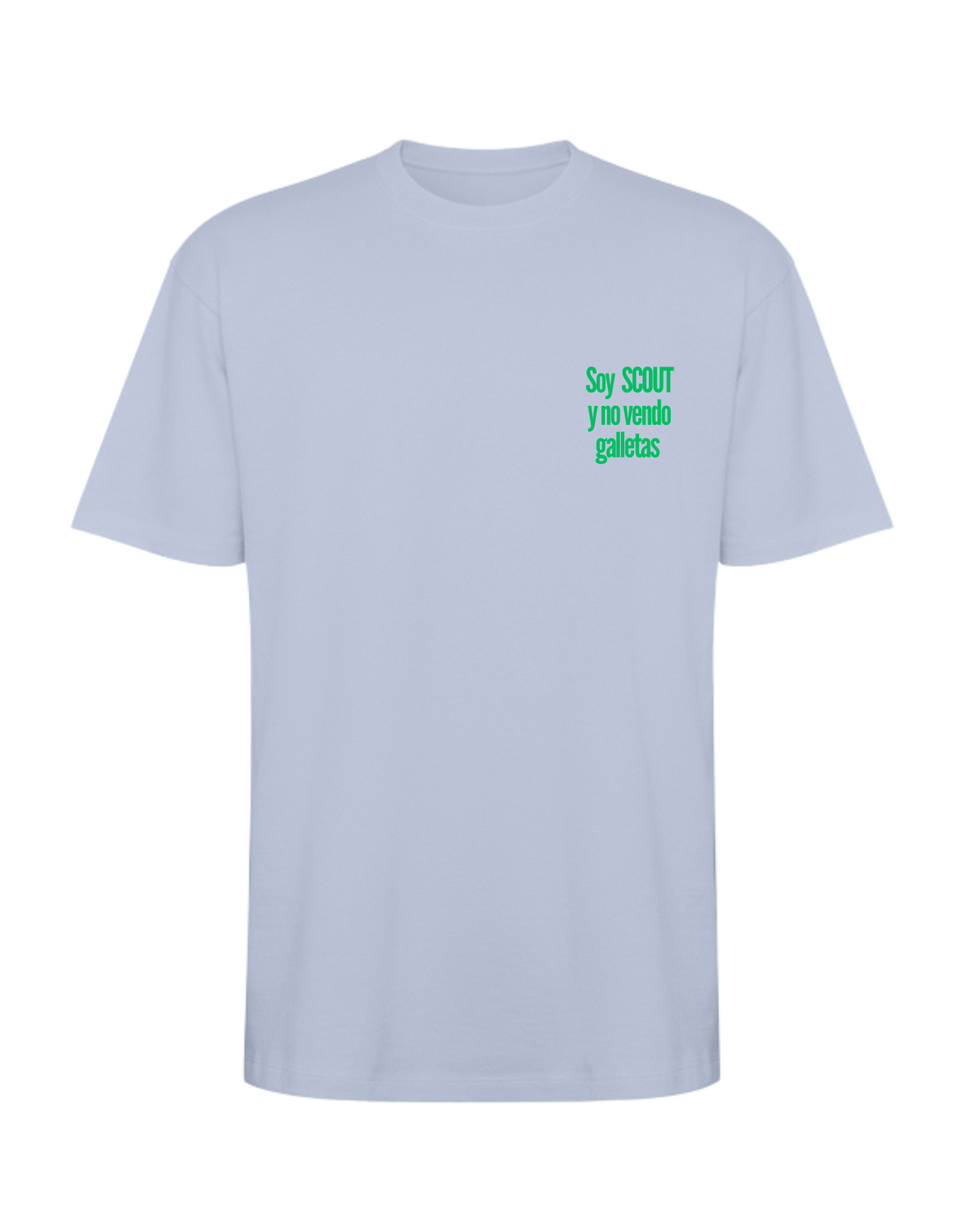 Camiseta Oversize: Soy SCOUT y no vendo galletas