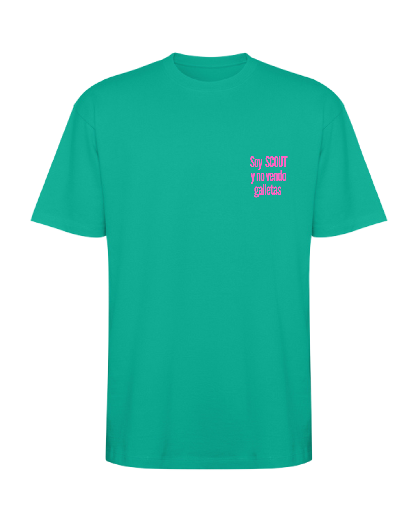 Camiseta Oversize: Soy SCOUT y no vendo galletas