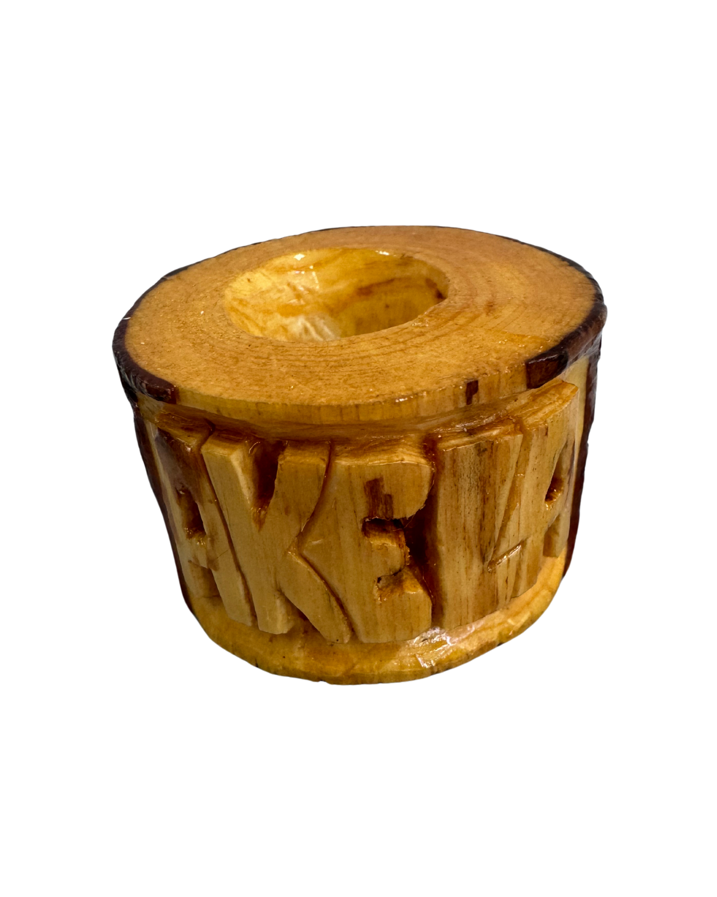 pasadores de madera natural Akela