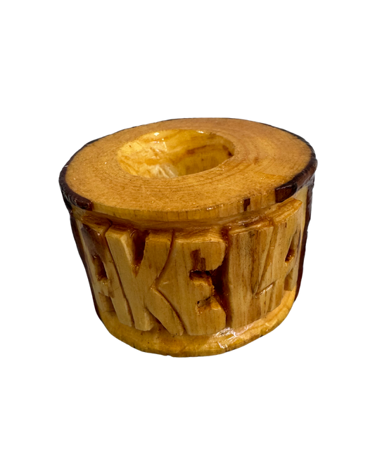 pasadores de madera natural Akela