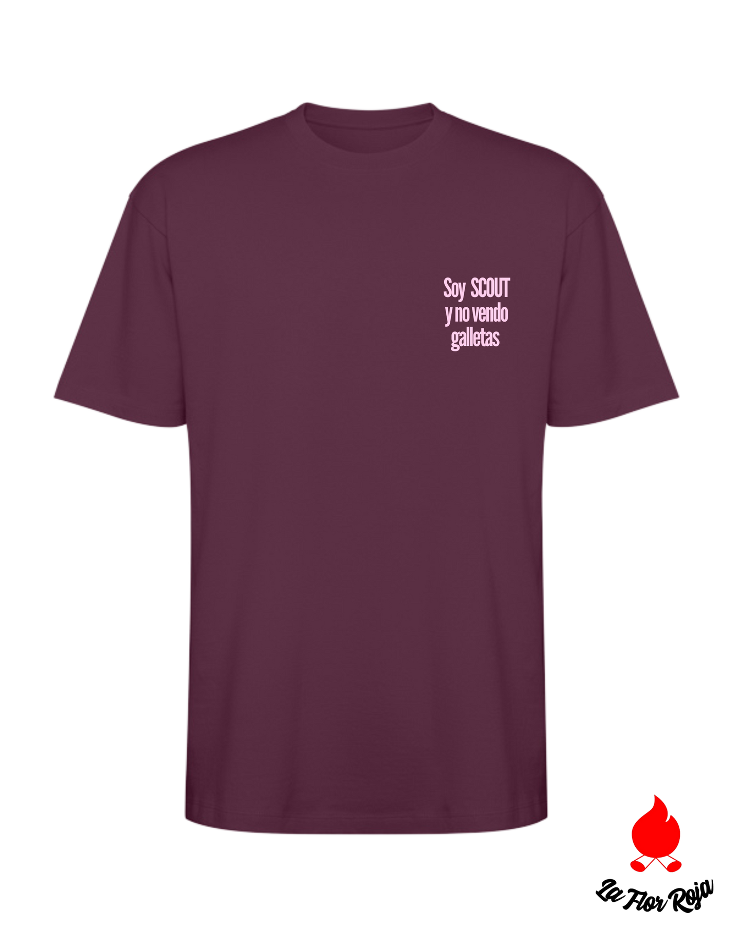 Camiseta Oversize: Soy SCOUT y no vendo galletas