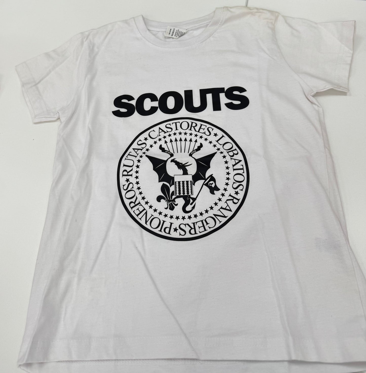 Camiseta Ramones Blanca