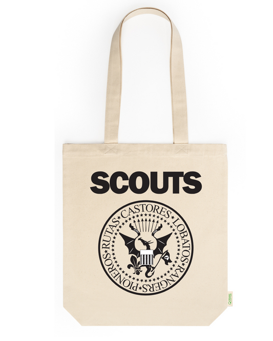 Bolsa Scouts Punk – Algodón orgánico